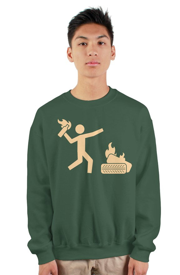 Riot Activity Heavy Crewneck Sweatshirt