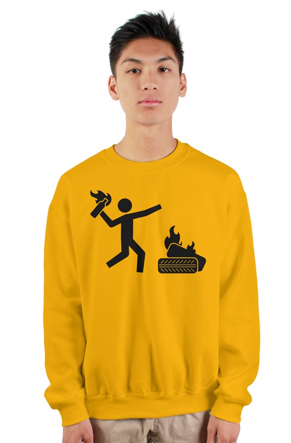 Riot Activity Heavy Crewneck Sweatshirt