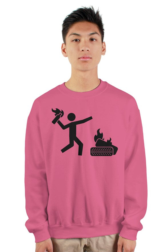 Riot Activity Heavy Crewneck Sweatshirt