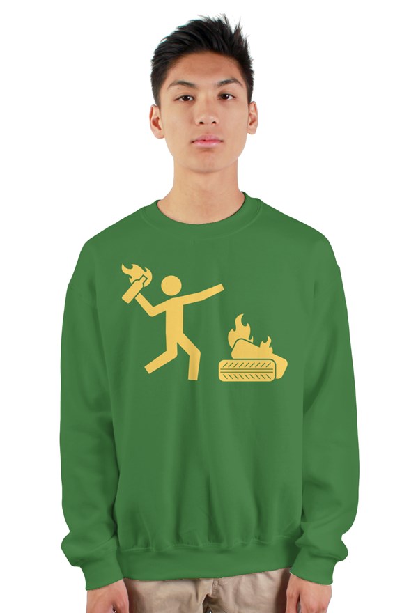 Riot Activity Heavy Crewneck Sweatshirt