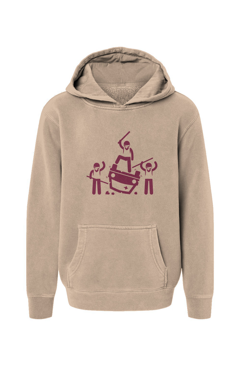 Riot Activity Youth Pigment-Dyed Hoodie