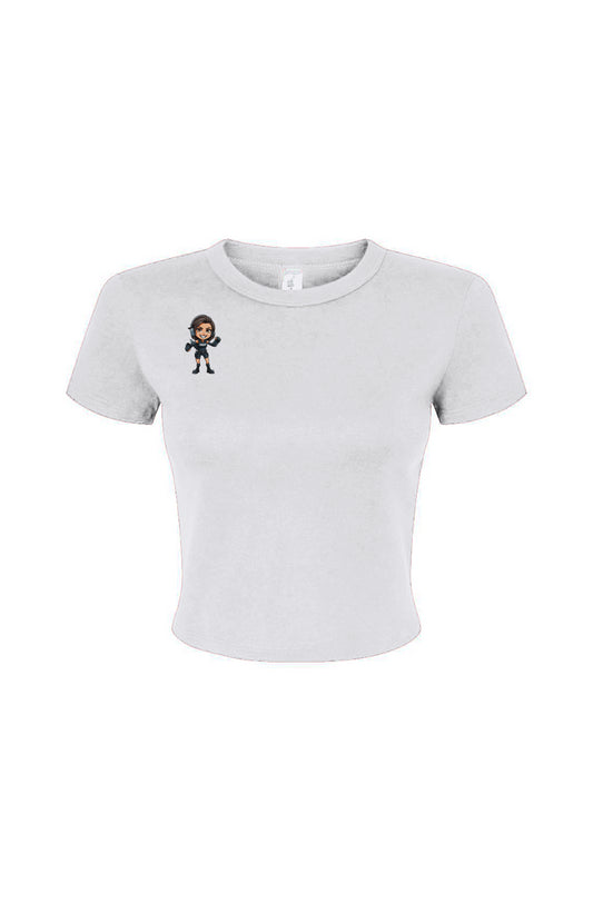 Feisty Riot Women's Micro Rib Baby Tee