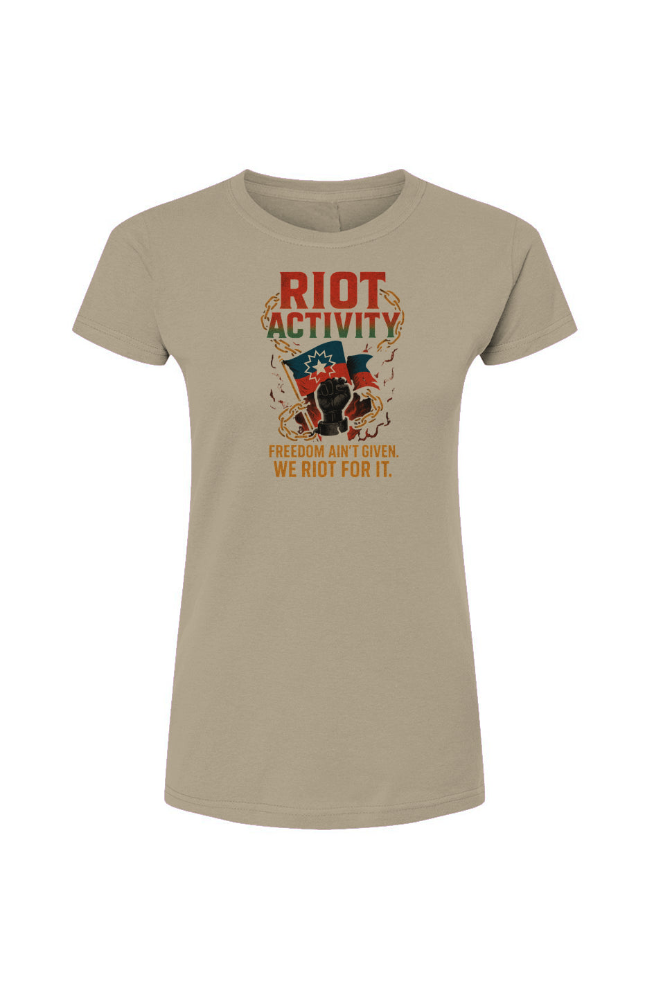 Juneteenth Womens Fine Jersey T-Shirt