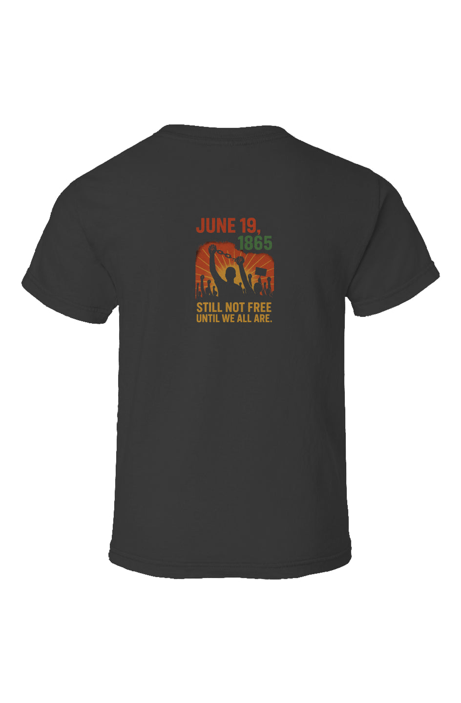 Juneteenth Organic Small Kids T Shirt