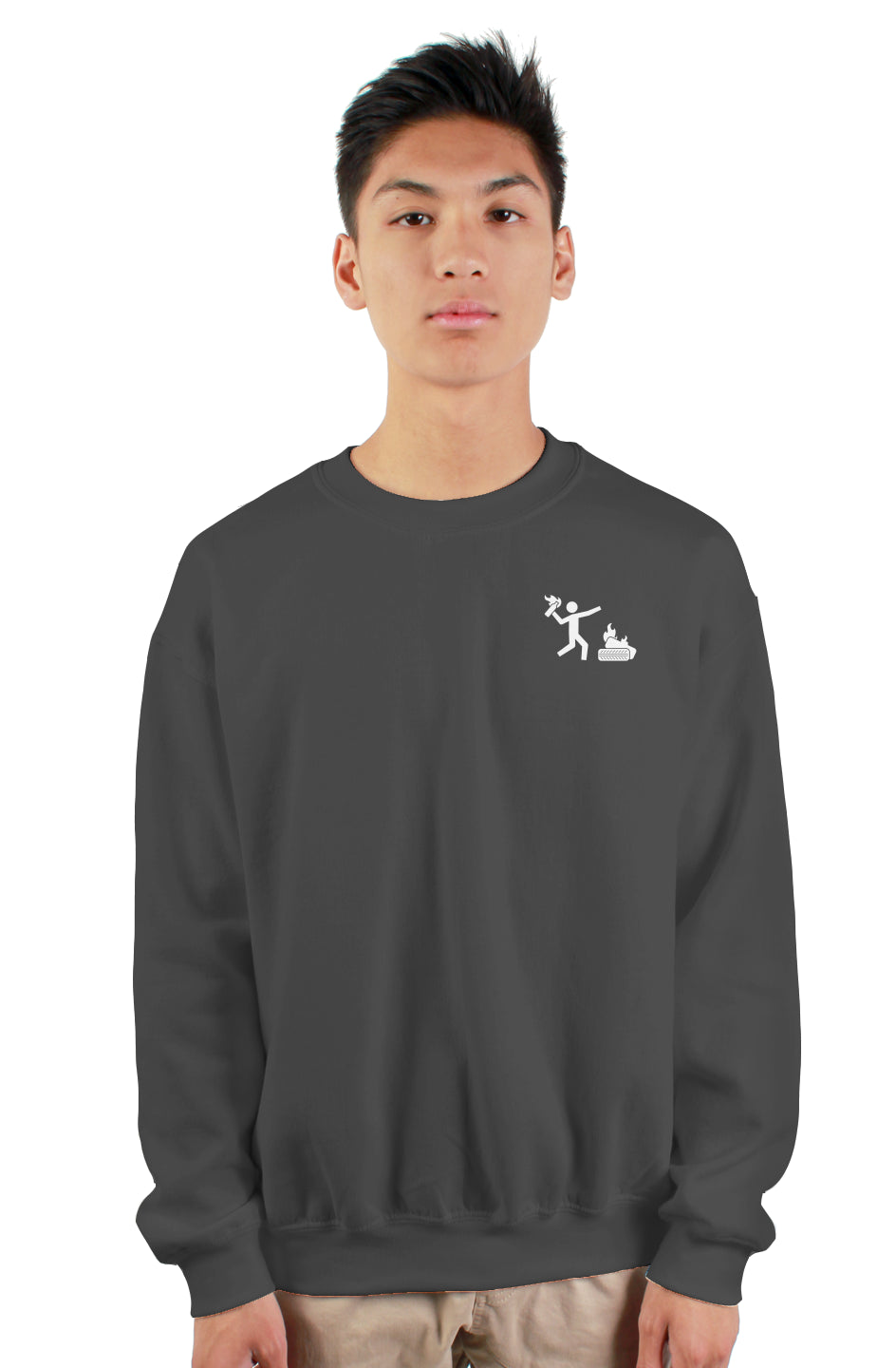 Mini Molotov Heavy Crewneck Sweatshirt