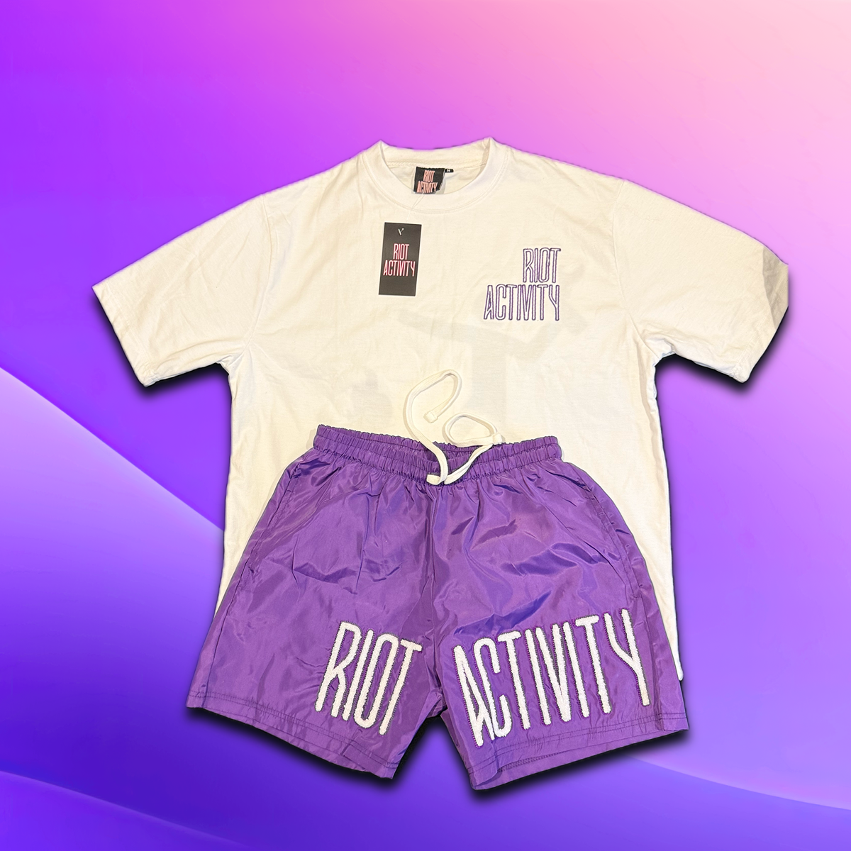 Riot Activity "Chenilley" Short Set