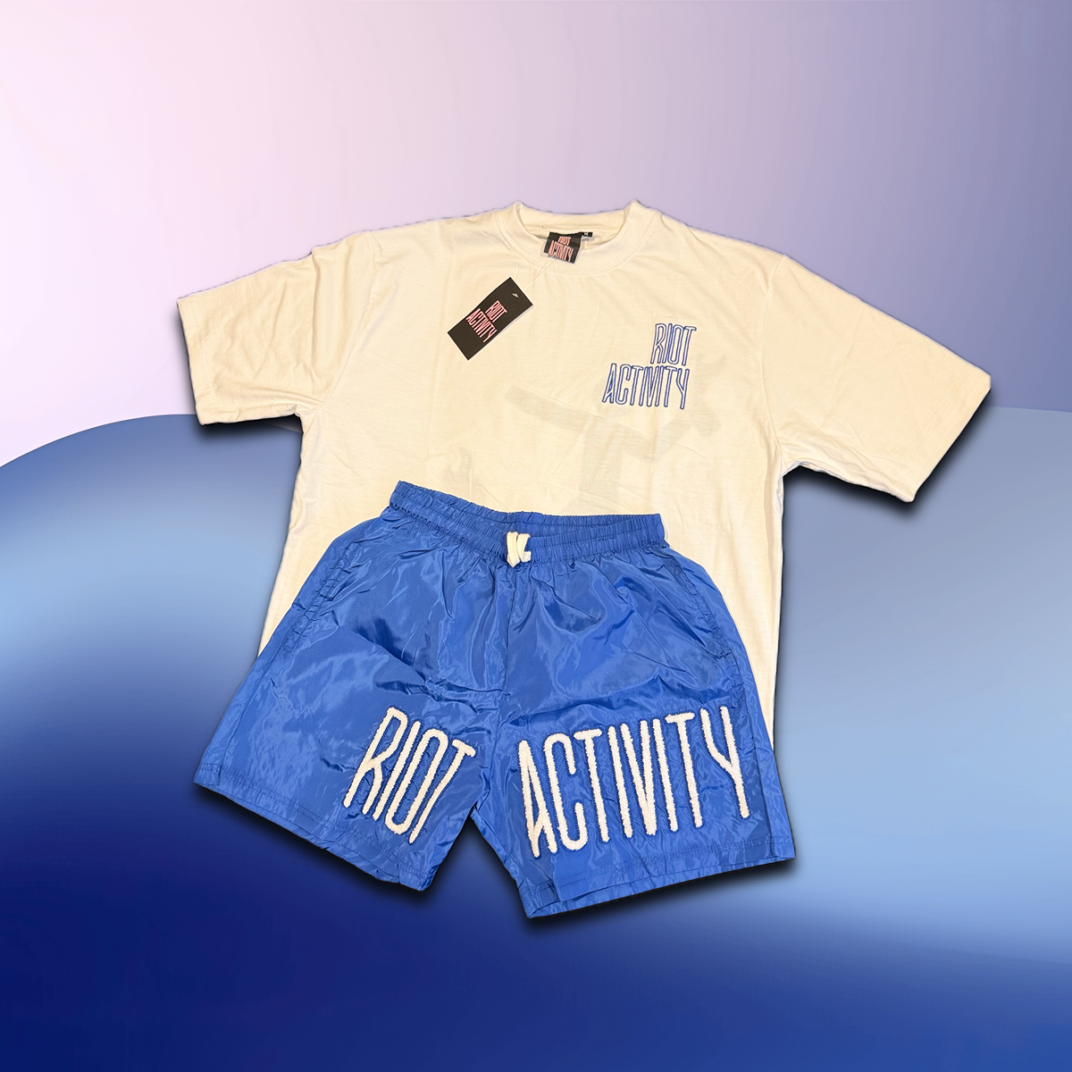 Riot Activity "Chenilley" Short Set