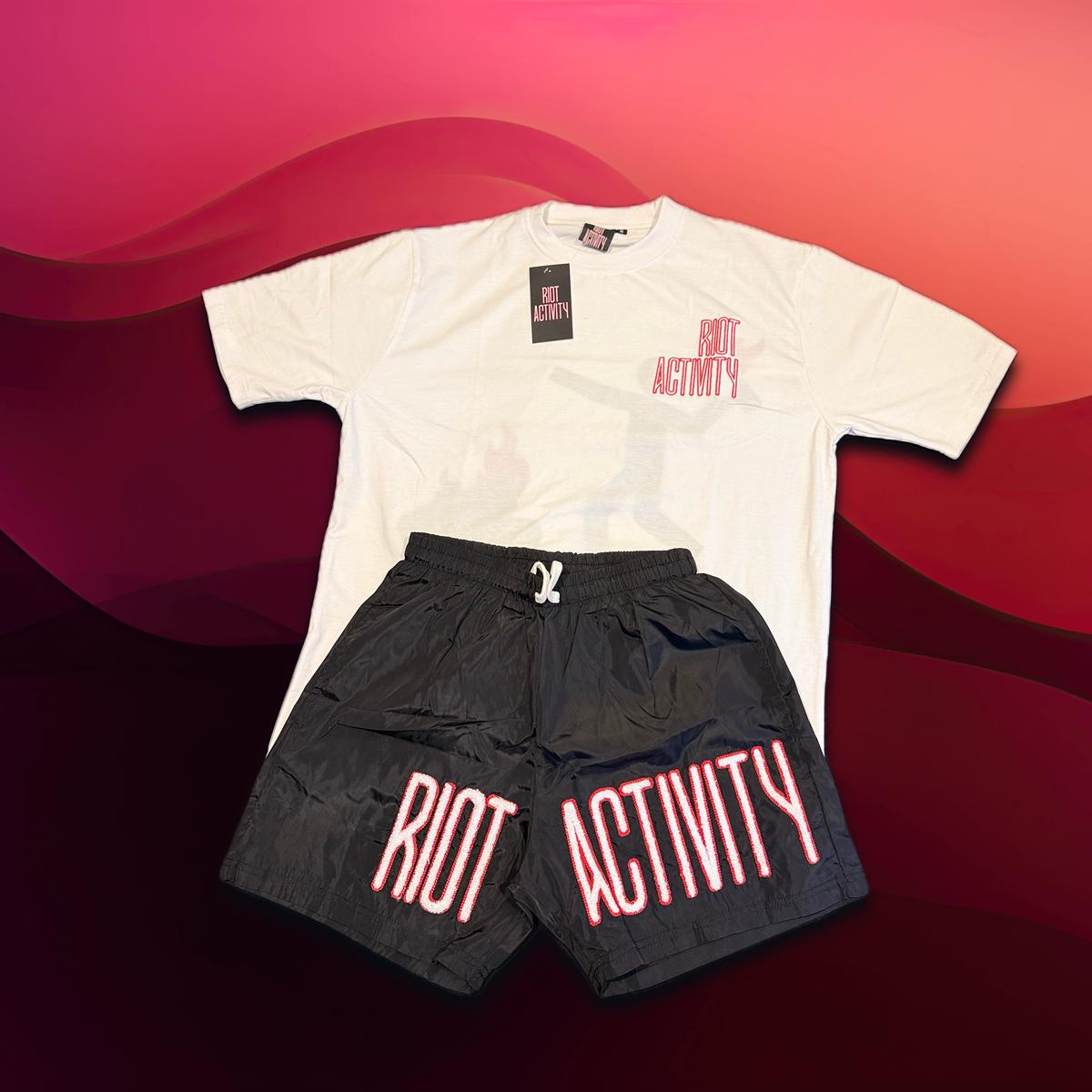 Riot Activity "Chenilley" Short Set