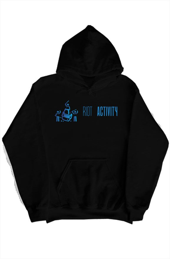 Riot Activity Logo Lined Hoodie (Blue)