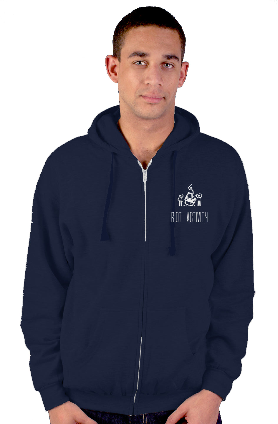 Riot Activity zip up hoody