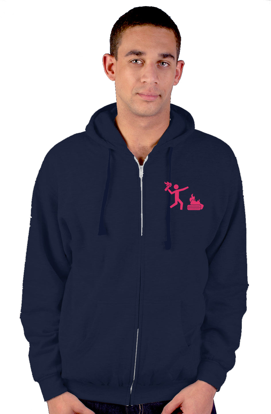 Riot Activity Zip Up Hoody (Alternate Logo)