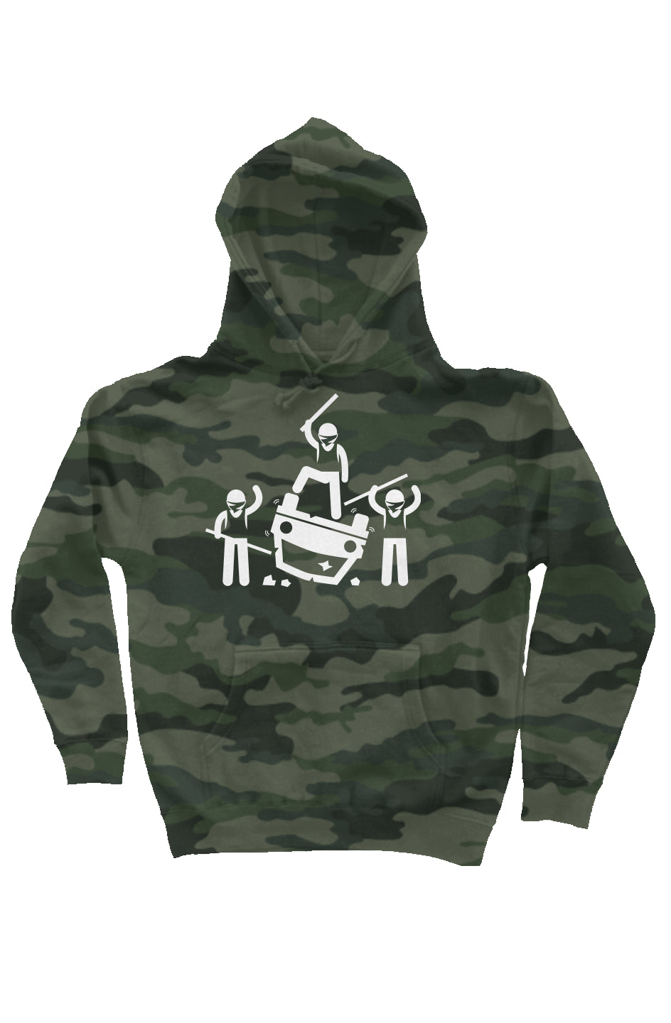 Riot Activity Camo Heavyweight Hoodie