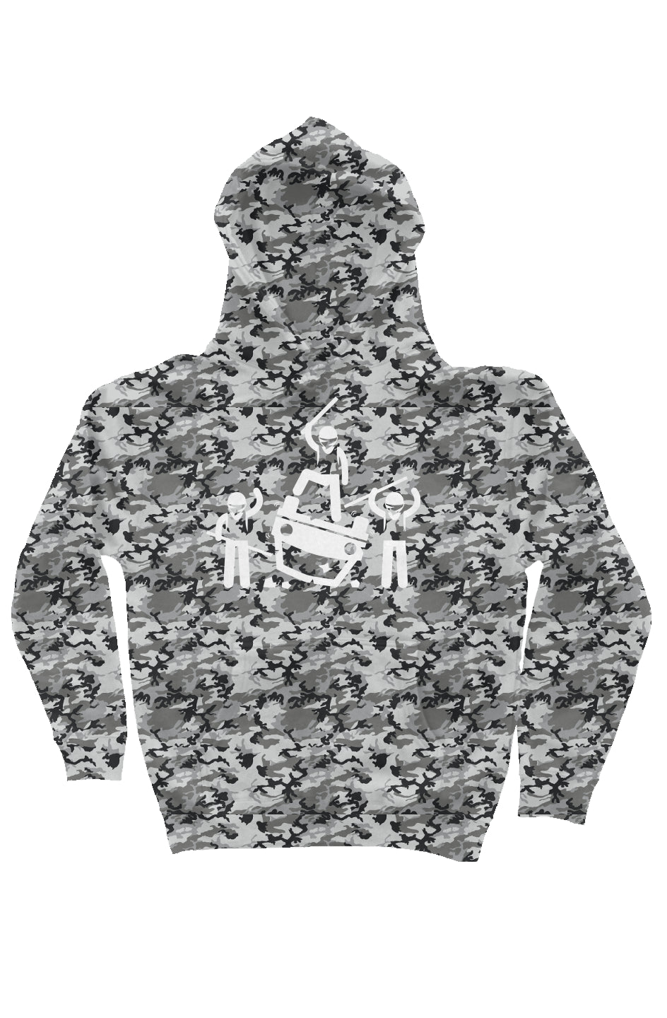 Riot Activity Camo Heavyweight Hoodie