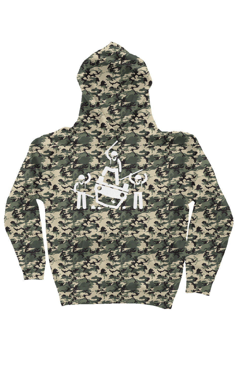 Riot Activity Camo Heavyweight Hoodie