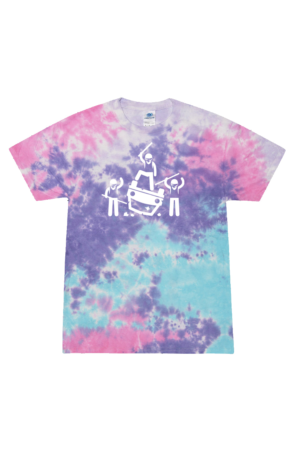 Riot Activity Youth Cotton Candy Tie Dye T Shirt