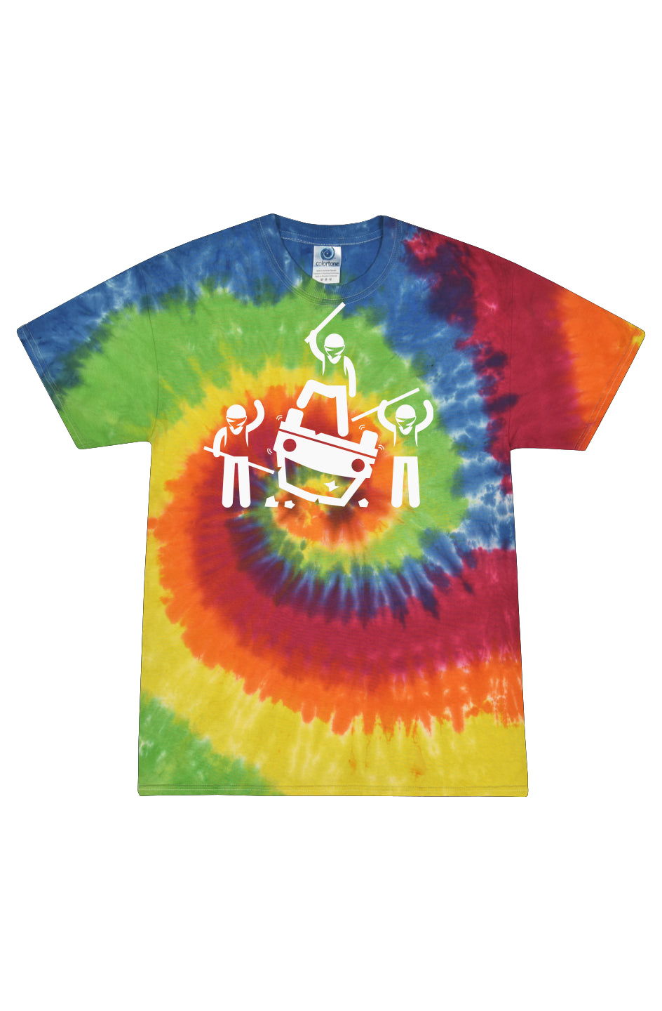 Riot Activity Tie Dye Moondance Adult Tee