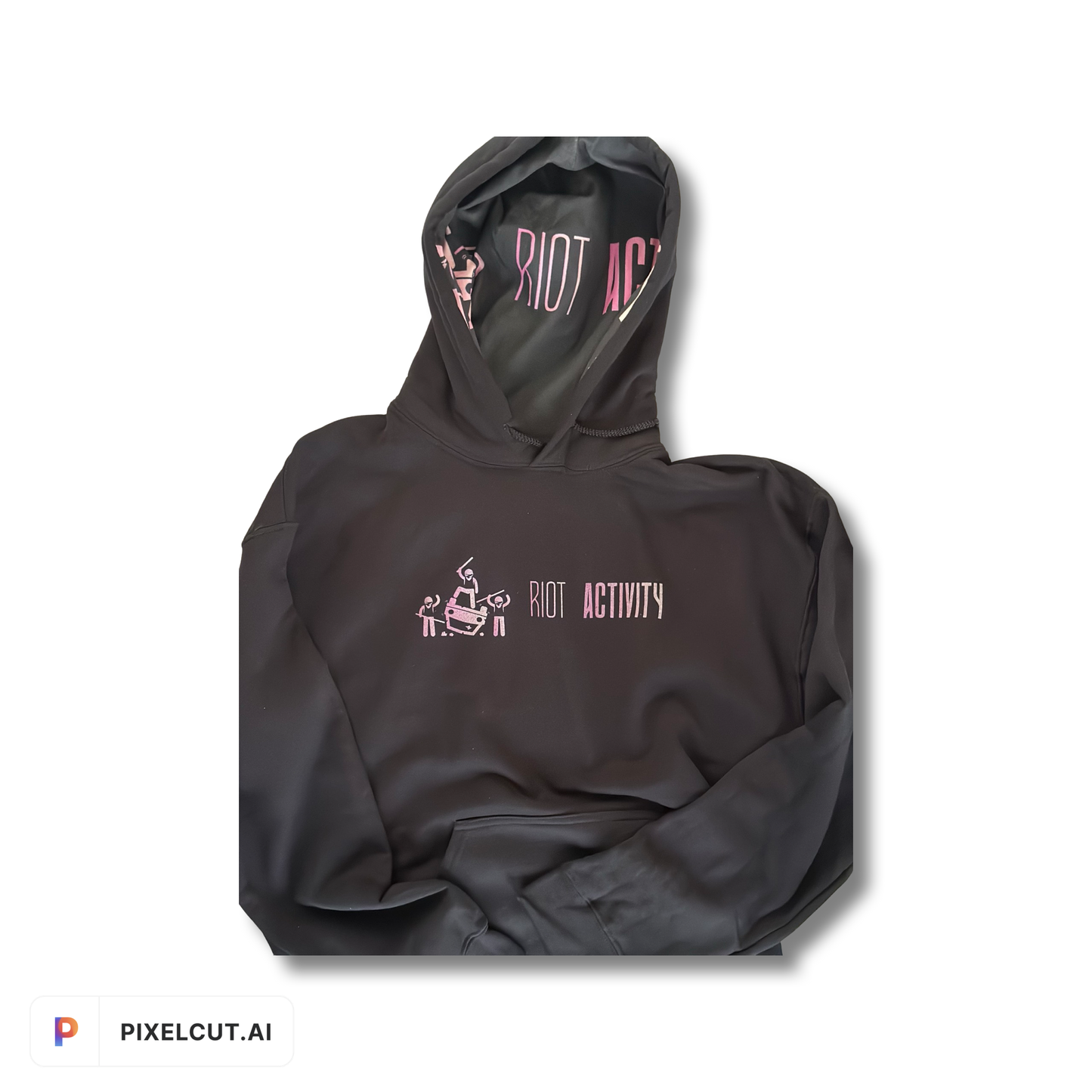 Riot Activity Logo Lined Hoodie