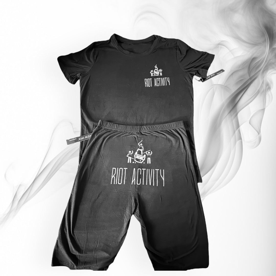 Riot Activity Biker Short Set