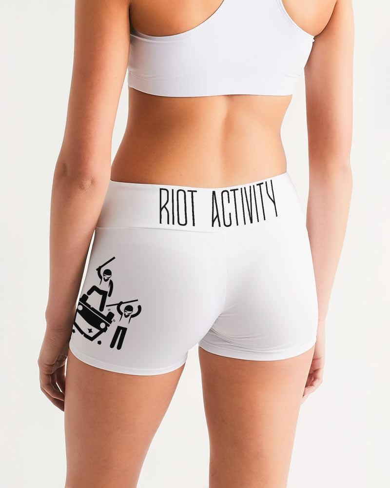 Riot Activity Mid-Rise Yoga Shorts